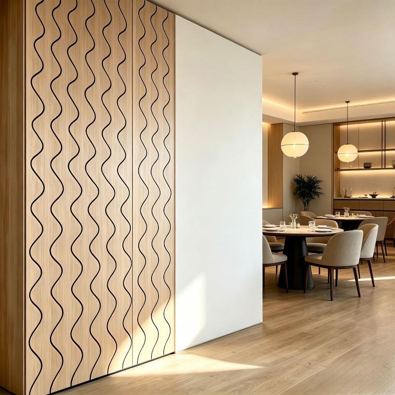 Pvc Panel Background - Panel Dinding PVC Motif Kayu, Wallpaper