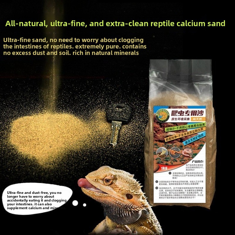 Pasir Reptil, Pasir Kalsium un - Calcium Powder Reptile ulasan dan harga