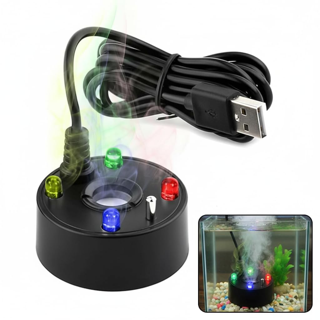 Pompa Udara Akuarium USB 5V Ba - Terrarium Fogger Ultrasonic ulasan dan harga